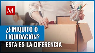 Si te despidieron o renunciaste a tu empleo conoce si te corresponde liquidación o finiquito [upl. by Nerehs683]