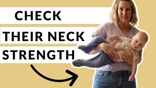 How to Check Neck Strength in Infants  Torticollis Explained [upl. by Larina]