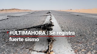 ÚLTIMAHORA  Se registra un fuerte sismo de magnitud 58 con epicentro en Puebla [upl. by Malas949]