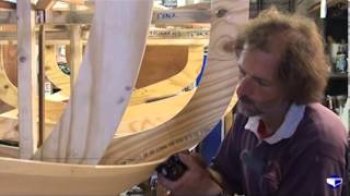 Fitting planks on a clinker vessel small boats  Part 1 [upl. by Arat]