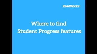 Where to find Student Progress features [upl. by Wager]