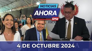 Noticias de Venezuela hoy en Vivo 🔴 Viernes 4 de Octubre  Ahora Emisión Central [upl. by Hambley951]