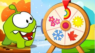 Om Nom descubre el clima  Vídeos educativos para niños  Aprende español con Om Nom [upl. by Ainosal]