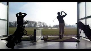 Left handed Golf Swing Beginners Iron [upl. by Rebekah]