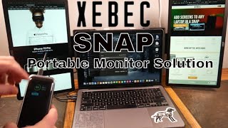 Xebec SNAP Is The Best Mobile Monitor Solution I Have Reviewed [upl. by Aratahc]