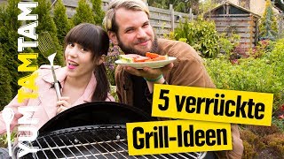 5 verrückte GrillIdeen  GrillAcademy 4  yumtamtam [upl. by Lewellen426]