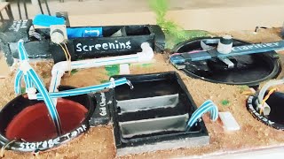 ETP Effluent Treatment Plant Working Model [upl. by Suiramad]