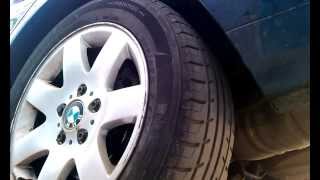 BMW e46 320d 136cv ruido zona eje trasero [upl. by Anpas623]