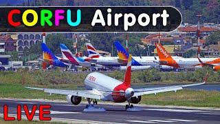 🔴 LIVE Corfu Airport 3 August 2022  MulticamHD [upl. by Schuman787]