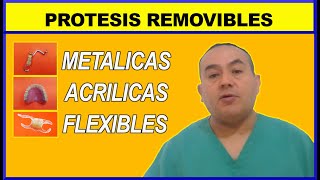 Tipos de PROTESIS DENTALES REMOVIBLES [upl. by Edris]