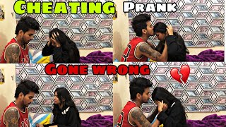 CHEATING PRANK on my girlfriend  GONE WRONG 💔 [upl. by Anilatac180]