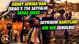 Güney Afrika’dan İsrail’e Karşı 750 Sayfalık Savaş Suçu Kanıtlar UAD’ye Sunuldu [upl. by Hauger]