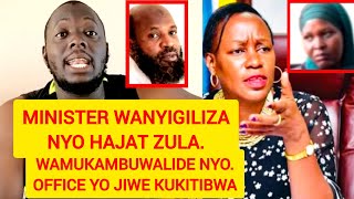 Minister Nakiwala Wanyigiliza Nyo Hajat Okumukambuwalira nga akana Akato Kasuku Amutabukide [upl. by Aokek]