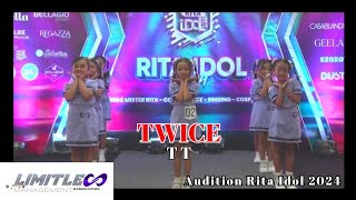 140724 TWICE  TT DANCE COVER BY LIMITLESS DANCE KIDS RitaIdol2024 [upl. by Oyam]