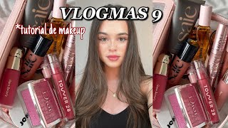 VLOGMAS 9  tutorial de maquillaje [upl. by Asimaj]