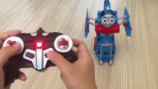 Deformation Thomas and friends RC Remote Control Transforming Thomas Dancing Thomas [upl. by Merlin]