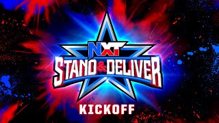 NXT Stand amp Deliver Kickoff April 2 2022 [upl. by Yasui]