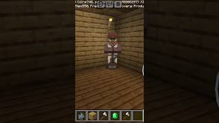 Villager ka Mohe Mohe Ho Gaya in minecraft 😂 villager vindicator gaming minecraft minecraft [upl. by Luapsemaj]