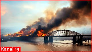 Ukraine prepares to destroy Crimean Bridge in coming months relevant work is already underway [upl. by Adlemy253]