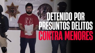 Detenido por presuntos delitos contra menores [upl. by Toiboid]