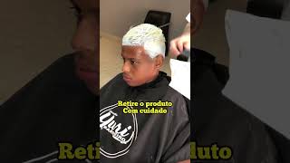 Aprenda o platinado em 30 segundos barber [upl. by Adlesirg]