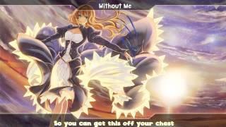 ༼ Nightcore ༽ ➦ Without Me [upl. by Lenoil]