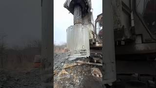 Huge operation of hole digging machine shortsvideo [upl. by Dorelia]