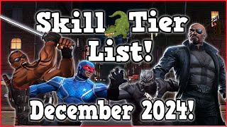 Skill Tier List December 2024 Tier List Week Finale  Marvel Contest of Champions [upl. by Aikyn930]