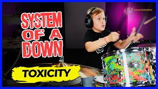 Alessandro Massimo Smalldrummer 9 anni Suona TOXICITY  System of a Down [upl. by Takken]