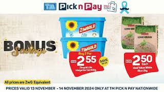 TM PnP Bonus Savings Midweek Winners 13 Nov [upl. by Irol109]