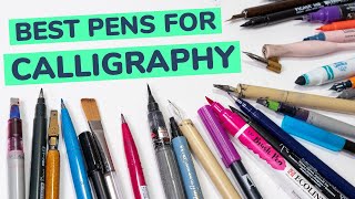 Best Calligraphy Pens For Beginners The ULTIMATE Guide 2023 [upl. by Kingston]