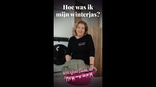 Winterjas wassen met Wasmiddel en Wasparfum  Wastips van Diana shorts wasparfum wassen [upl. by Berny]