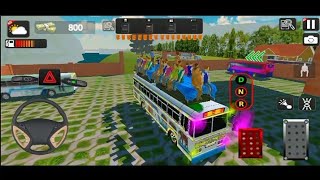 👌Indiana Bus Simulator Game Play Star Gaming [upl. by Pauiie]