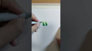 Cómo hacer degradados con rotuladores copic [upl. by Soelch]