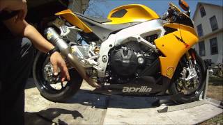 How to Suspension setting for Aprilia RSV4 [upl. by Meijer]