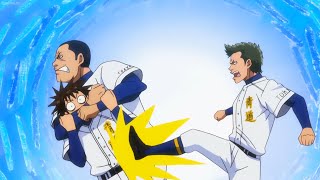 ダイヤのAエース actII  面白い瞬間  澤村選手と古屋選手のライバル関係  Diamond no Ace Act II [upl. by Ardnod630]