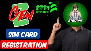 Teletalk Gen Z sim registration  টেলিটক জেনজি সিম কিনবো কিভাবে [upl. by Damha]