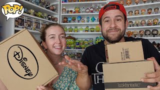 UNBOXING FUNKO POP EXCLUSIVOS DISNEY SIN QUERER  DISNEY DEFINITIVO 8 [upl. by Gerlac]