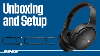 Bose QuietComfort Headphones – Unboxing and Setup [upl. by Tedi54]