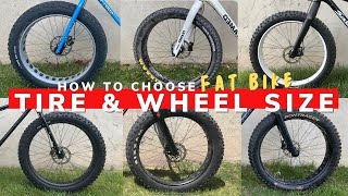 Comparing Fat Bike Tire amp Wheel Sizes  Fat Bike 101 [upl. by Arihaj]