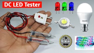 How to make electric powerful tester using led bulb  Led tester  9w bulb and 30v Led tester [upl. by Tremayne]