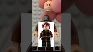 How to Make a LEGO Padawan Anakin Skywalker Minifigure from ObiWan Kenobi lego starwars [upl. by Aivle]