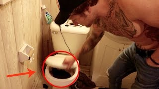 WE FOUND THIS LIVING IN HIS TOILET [upl. by Joelie]