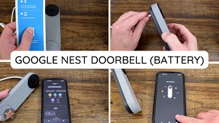 How to setup Google Nest Doorbell battery [upl. by Nnairol845]