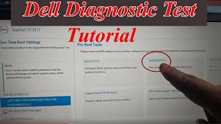 How To Run Dell Hardware Diagnostics Test  Dell Laptop Diagnosing Your PC [upl. by Ahseele664]