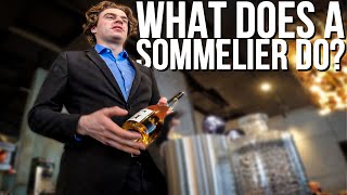 Whats the REAL Job of a Sommelier in a Restaurant [upl. by Andriana838]