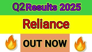 RELIANCE INDUSTRIES Q2 results 2025  RELIANCE INDUSTRIES results today  RELIANCE  FolioFN [upl. by Legyn514]