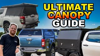 UTE CANOPIES COMPARED  ALLOY vs CANVAS vs FIBREGLASS  Experts guide to ute canopies [upl. by Sherborn]