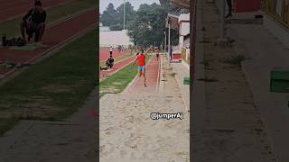 Long jump women💪 jumperaj shorts youtubeshorts [upl. by Enirol]