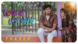 Love At First Sight  Tamil Short Film 2023   Official Teaser  Otta Kasu  DK  Harini  M Kumar [upl. by Kampmeier]